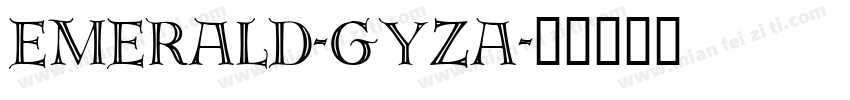 Emerald-GyZa字体转换