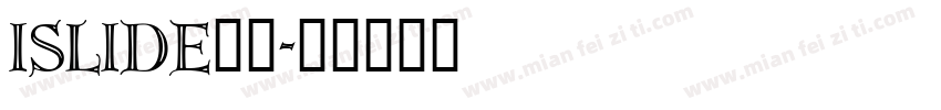 islide云犹字体转换
