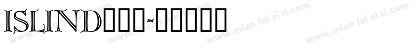islind云犹体字体转换