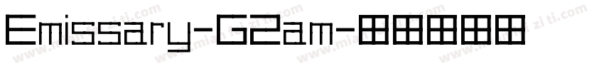 Emissary-G2am字体转换