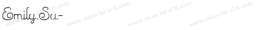 Emily.Su字体转换