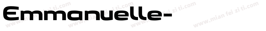 Emmanuelle字体转换