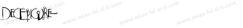 DecEpicure字体转换