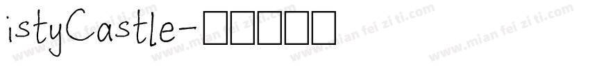 istyCastle字体转换