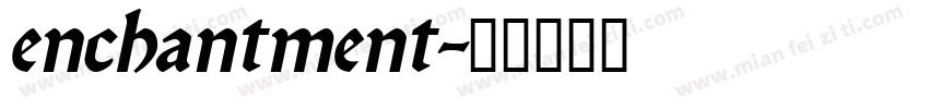 enchantment字体转换