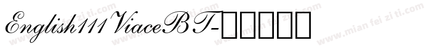 English111ViaceBT字体转换