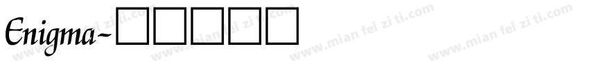 Enigma字体转换