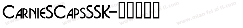 CarnieSCapsSSK字体转换