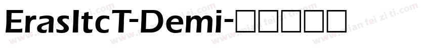 ErasItcT-Demi字体转换