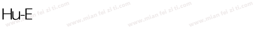 Hu-ErasContour字体转换