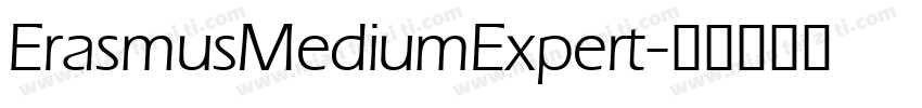 ErasmusMediumExpert字体转换