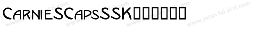 CarnieSCapsSSK字体转换