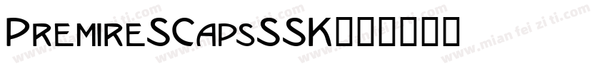 PremireSCapsSSK字体转换
