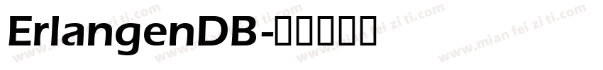ErlangenDB字体转换