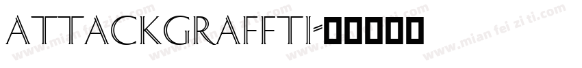 attackgraffti字体转换