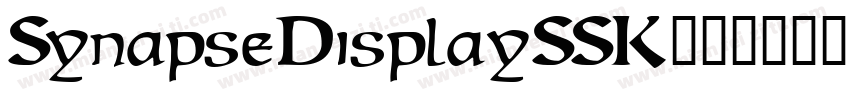 SynapseDisplaySSK字体转换