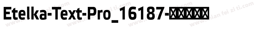 Etelka-Text-Pro_16187字体转换