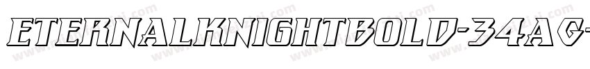 EternalKnightBold-34aG字体转换