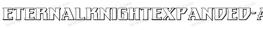 EternalKnightExpanded-AVG2字体转换