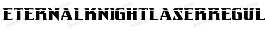 EternalKnightLaserRegular-JYJ7字体转换