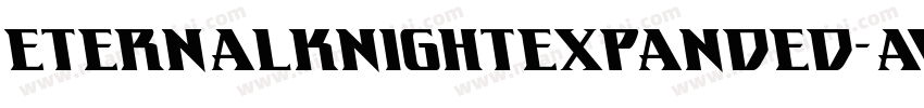 EternalKnightExpanded-AVG2字体转换