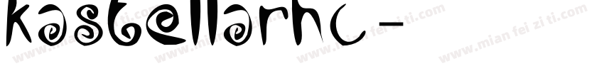 KastellarHC字体转换