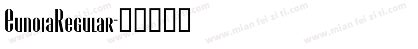 EunoiaRegular字体转换
