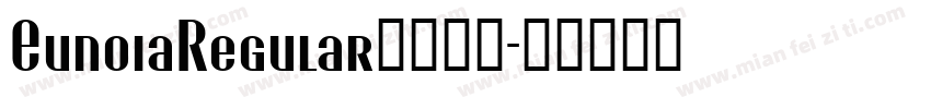 EunoiaRegular字体下载字体转换