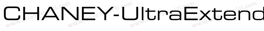 CHANEY-UltraExtended-2字体转换