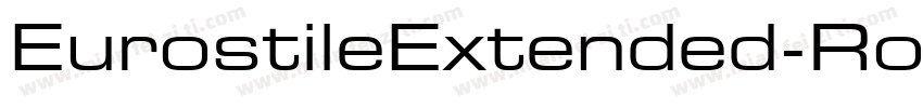 EurostileExtended-Roman-DTC字体转换