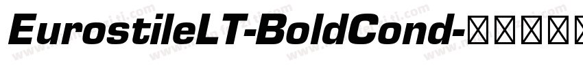 EurostileLT-BoldCond字体转换
