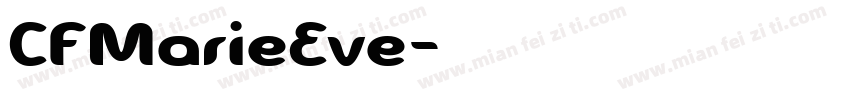 CFMarieEve字体转换