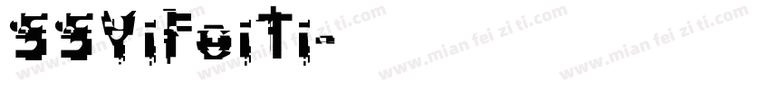 SSYiFeiTi字体转换