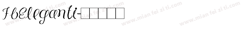 FbEleganti字体转换