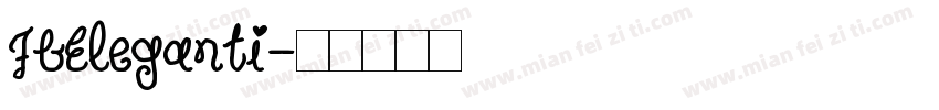 FbEleganti字体转换