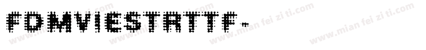 FdMvieStrttf字体转换