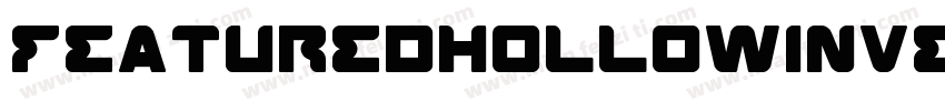 FeaturedHollowInverse-nKE1字体转换