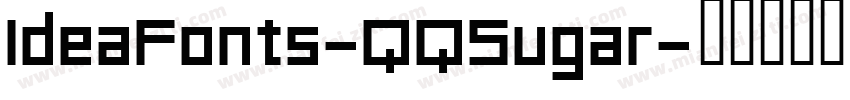 IdeaFonts-QQSugar字体转换