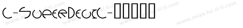 L-SuperDeviL字体转换