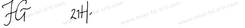 FGタカボーイ21H字体转换