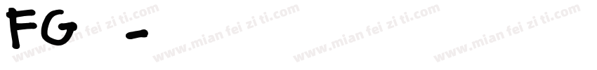 FG创英字体转换