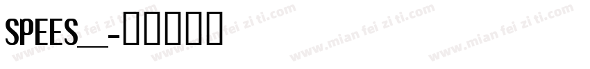 SPEES___字体转换