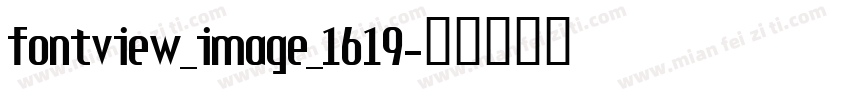 fontview_image_1619字体转换