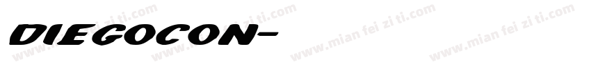 DiegoCon字体转换
