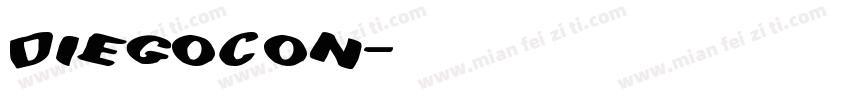 DiegoCon字体转换