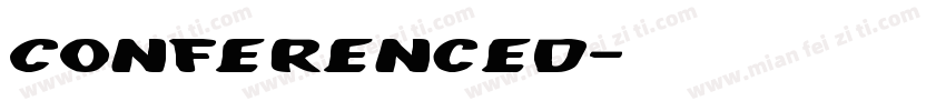 ConferenceD字体转换