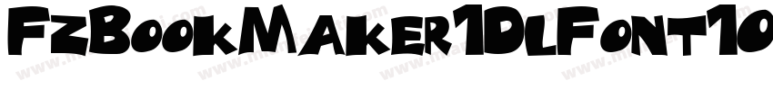 FzBookMaker1DlFont10字体转换