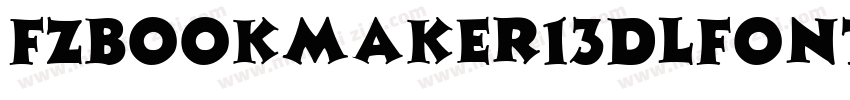 FzBookMaker13DlFont13字体转换