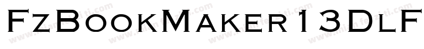 FzBookMaker13DlFont13字体转换