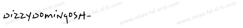 DizzyDomingoSH字体转换
